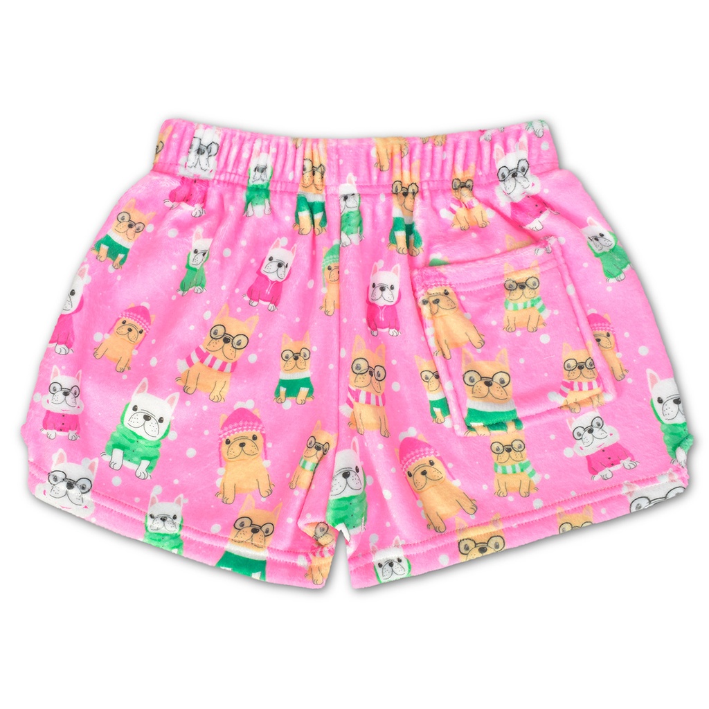 Best In Snow Plush Shorts | Iscream